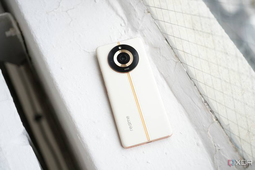 realme 11 Pro Plus in faux leather 