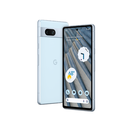 Sea Pixel 7a on transparent background