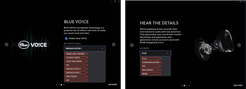 Mic Settings Logitech G Pro X Blue Voice Software Logitech G Pro X