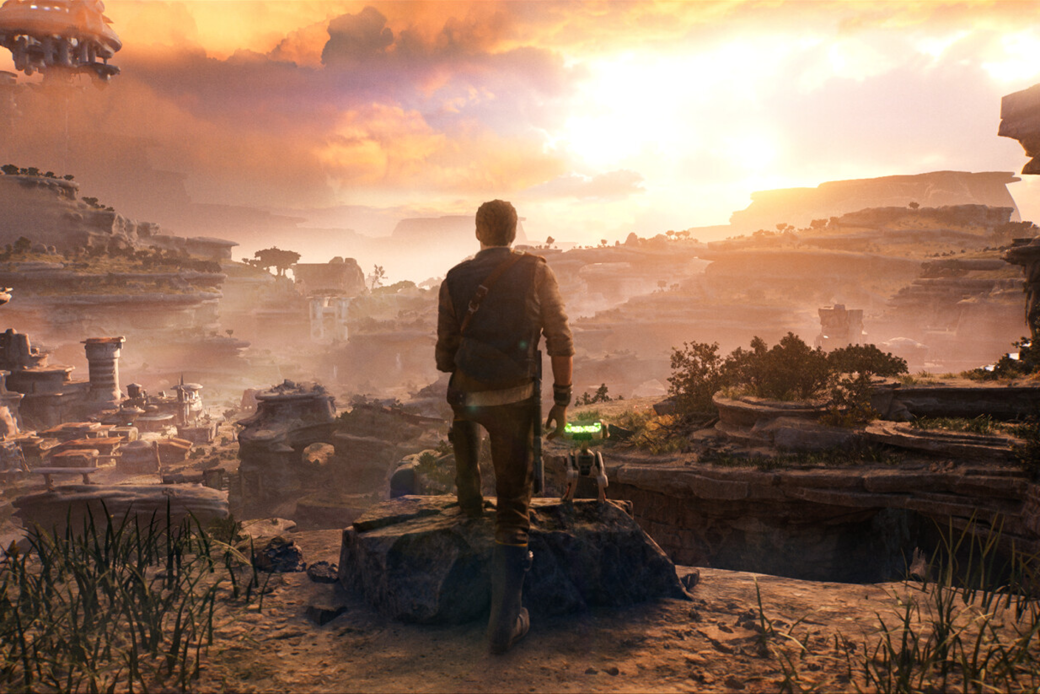 A screenshot of Star Wars Jedi: Survivor.