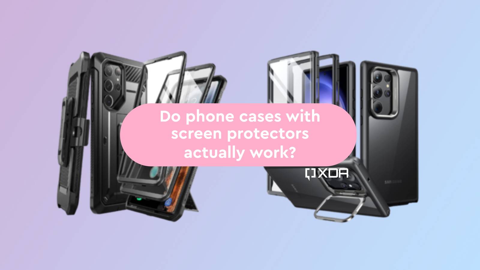 Do the screen protectors built into phone cases actually work? Do the screen protectors built into phone cases actually work?