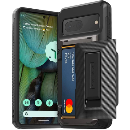 A render of the VRS Design Damda Glide Hybrid installed on a Pixel 7.
