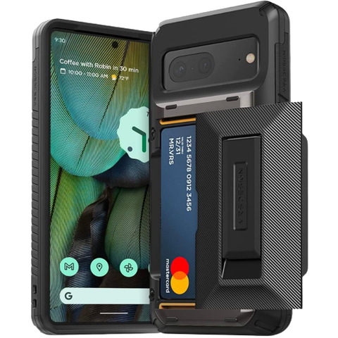 A render of the VRS Design Damda Glide Hybrid installed on a Pixel 7.