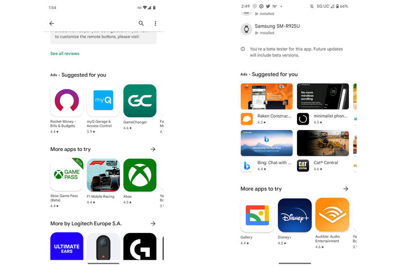 Google brings more ads to the Play Store with newly expanded layouts
