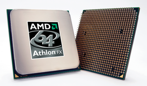 An AMD Athlon 64 FX CPU.