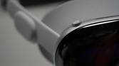 Apple Vision Pro digital crown on top