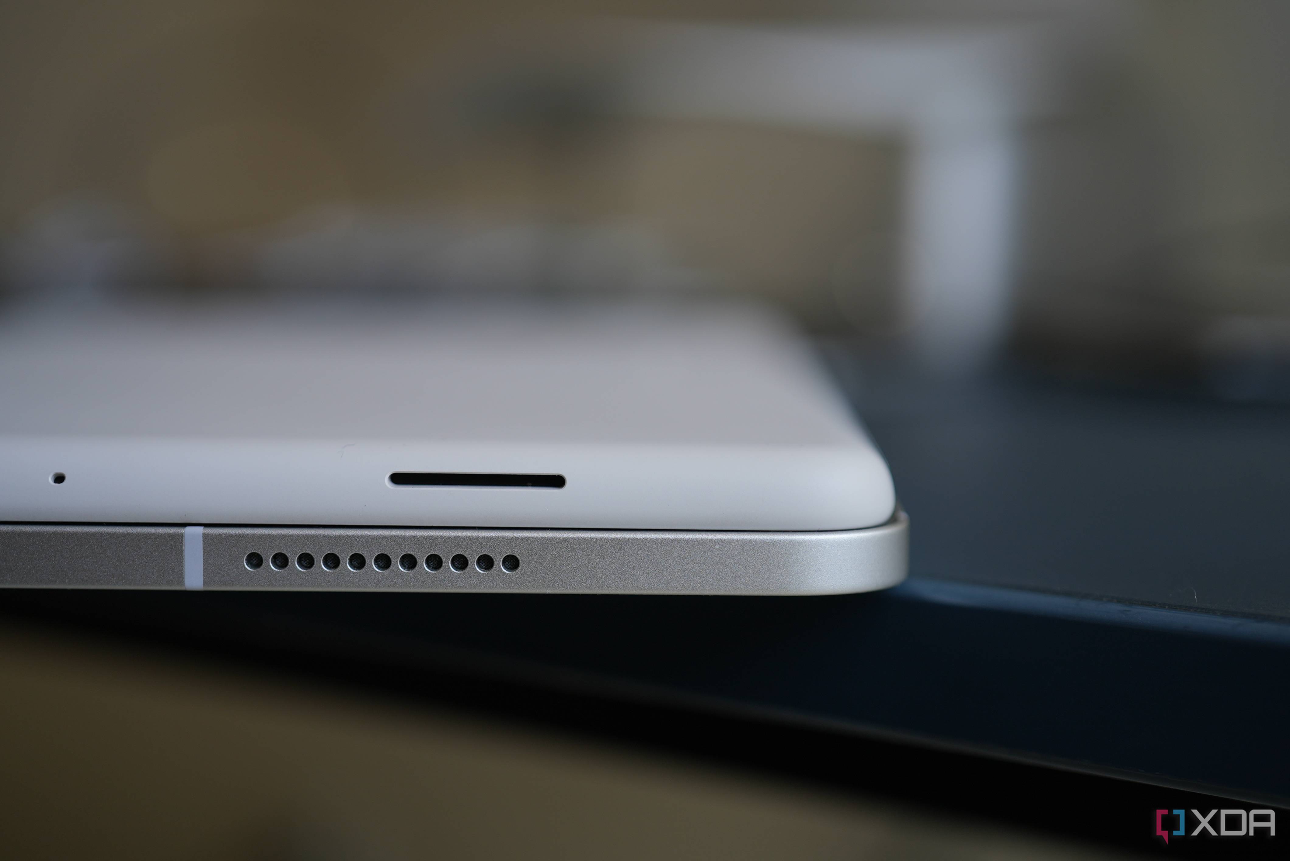 Pixel tablet on top of a 12.9-inch iPad Pro
