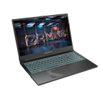 Angled view of the Gigabyte G5 2023