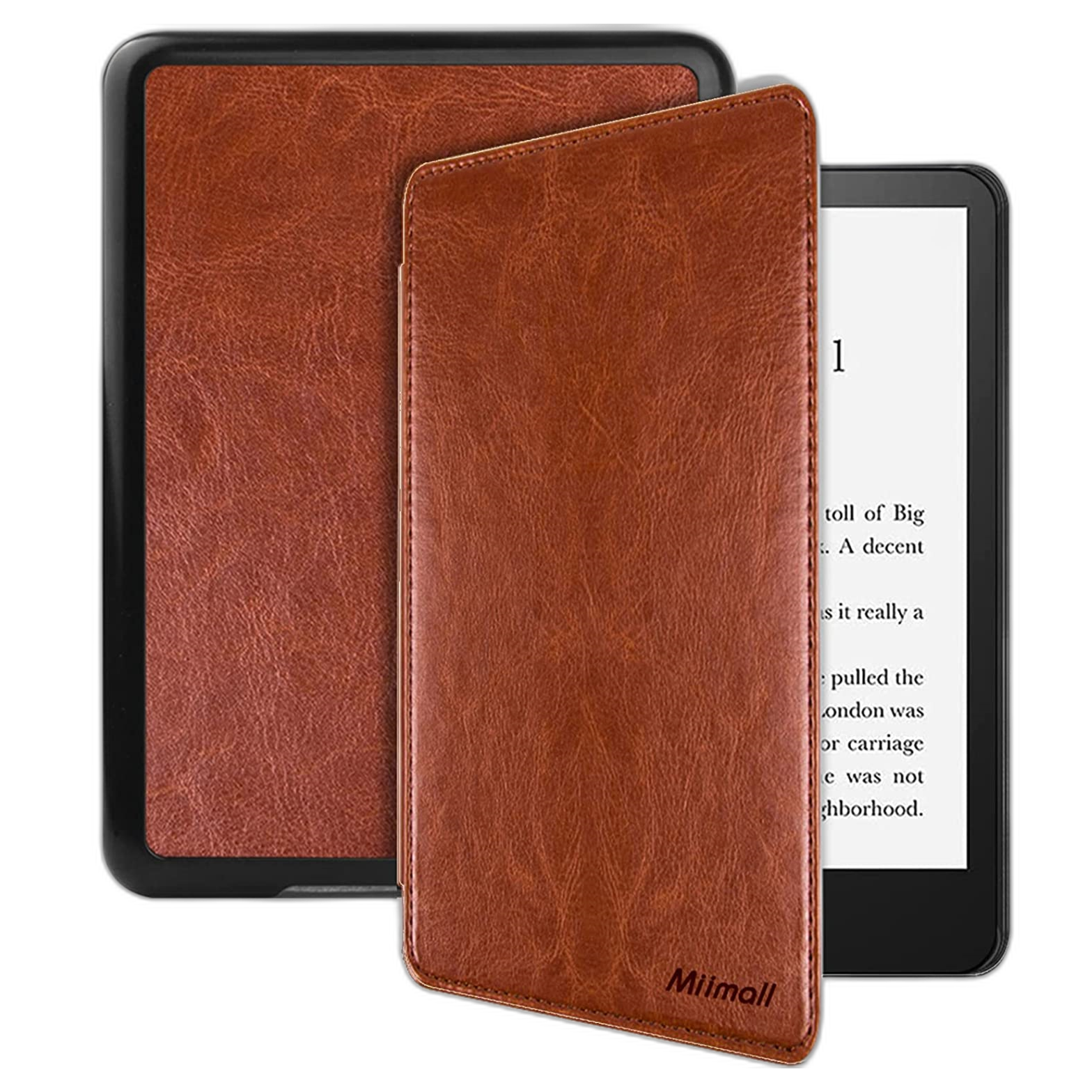 CoBak Kindle Paperwhite Case with Stand - Premium PU Leather Cover with  Auto Sleep/Wake, Card Slot, and Hand Strap - Compatible with Kindle  Paperwhite