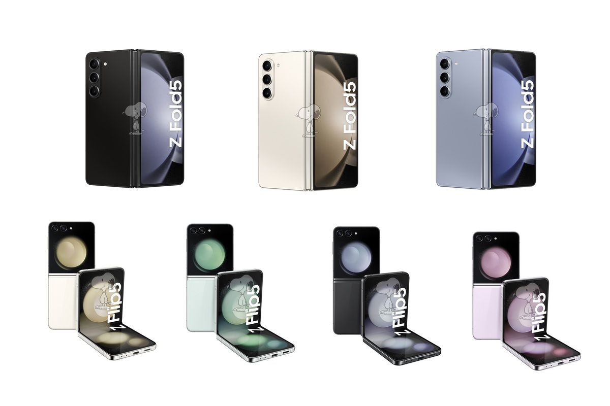 Galaxy Z Fold 5 and Z Flip 5 full specs and renders leaked