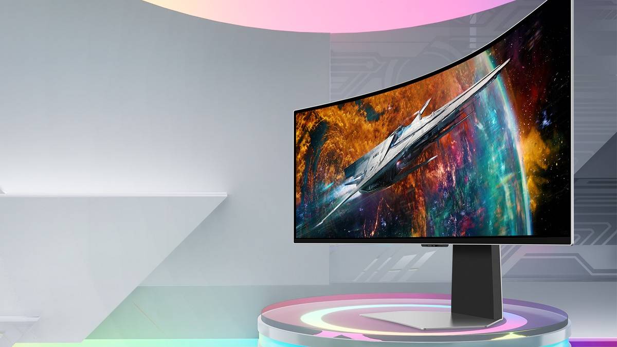 Samsung's 49-inch Odyssey OLED G9 curved gaming monitor is now
