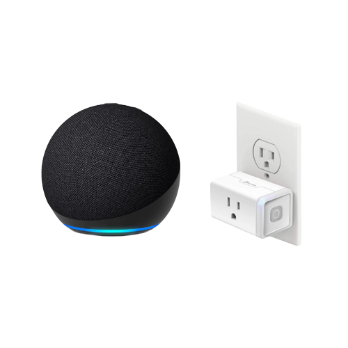 Echo with smart fashion plug