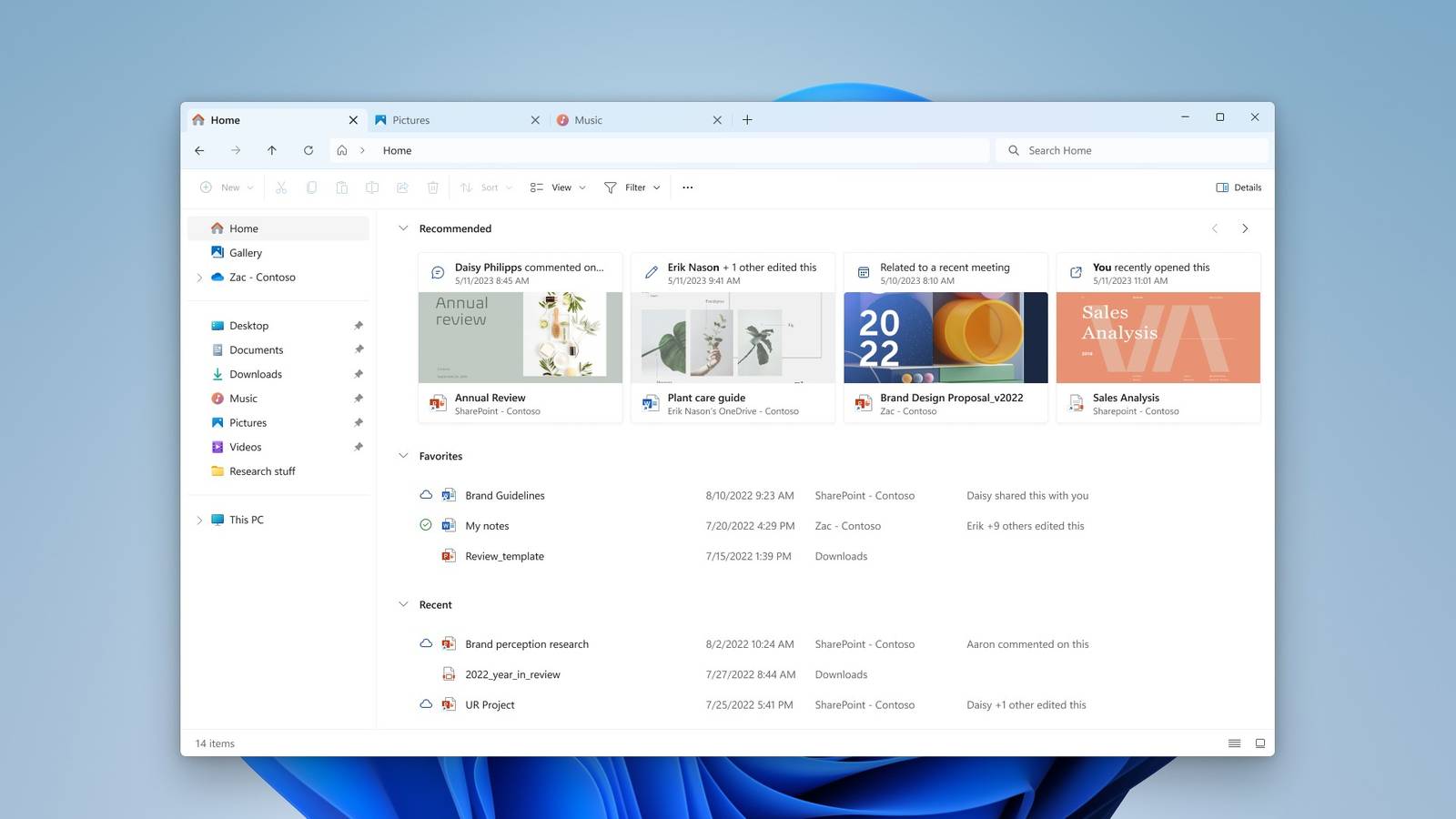 Windows 11 finally brings the redesigned File Explorer to Insiders