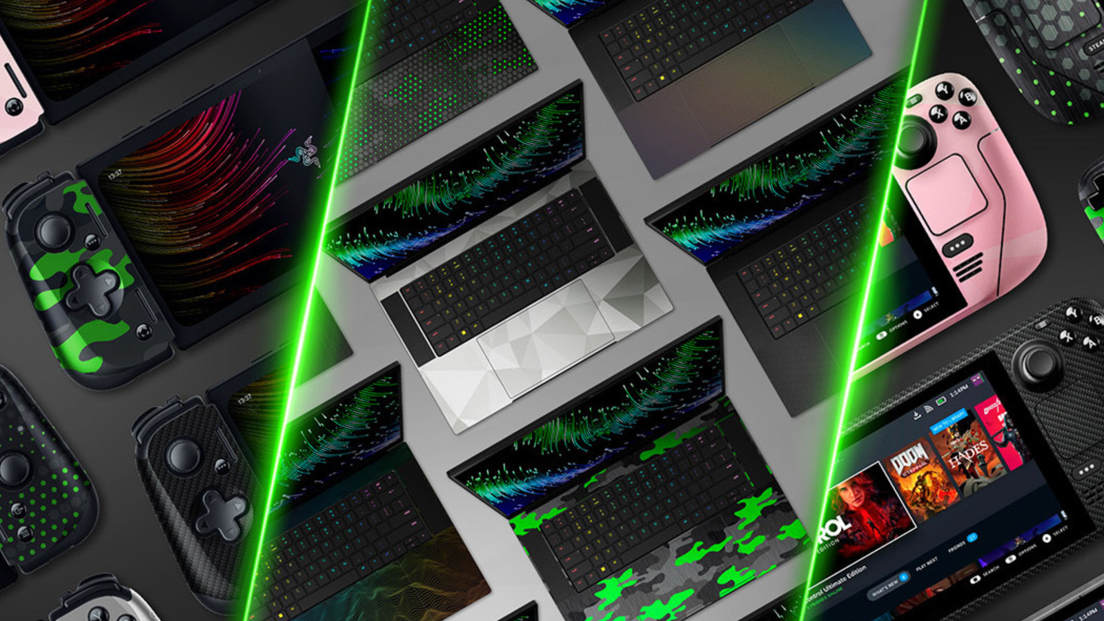 Razer Skins makes it easy to customize your boring laptop and game consoles