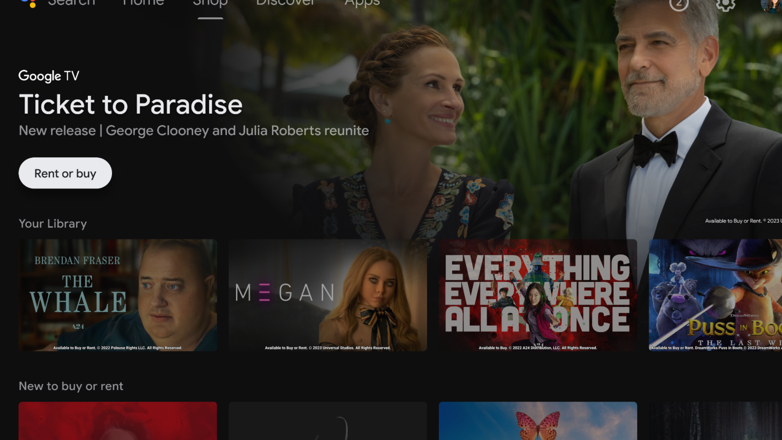 Android Tv Tab Android TV's new Shop tab is going to simplify movie night