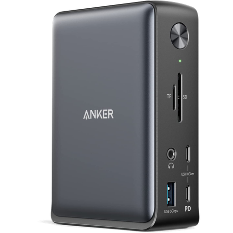 Front view of the Anker 575 USB-C Docking station