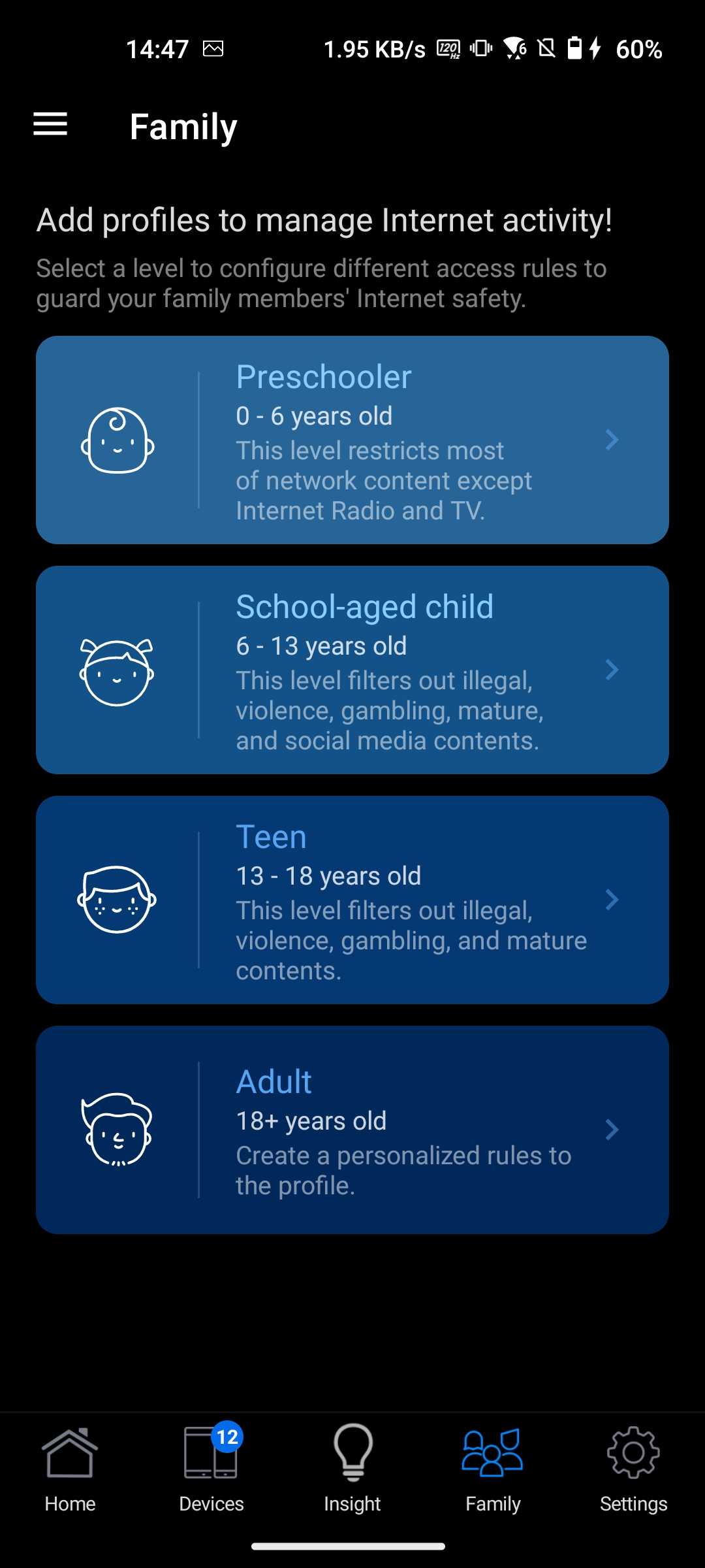 ASUS RT-AX88U Pro AiProtection Pro parental controls