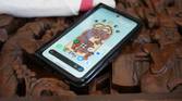 Casetify case covering Pixel Fold screen