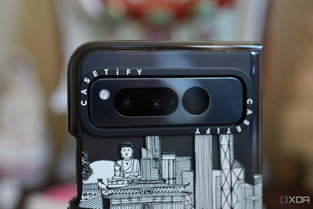 Casetify case has a bumper that covers the camera module