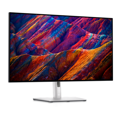 Angled front view of the Dell UltraSharp U3223QE
