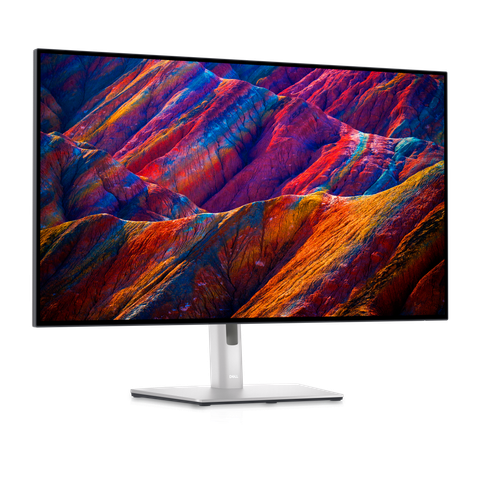 Angled front view of the Dell UltraSharp U3223QE
