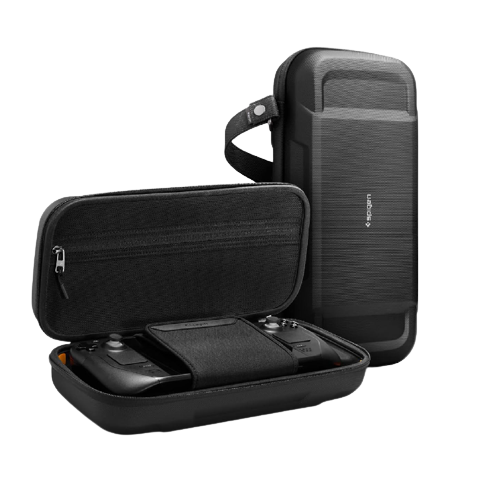 SARLAR Rog Ally Carrying Case Compitable with ASUS ROG Ally Gaming Handheld  and Accessories, Large Space Hard Shell Case Fit AC Adapter and Power Bank