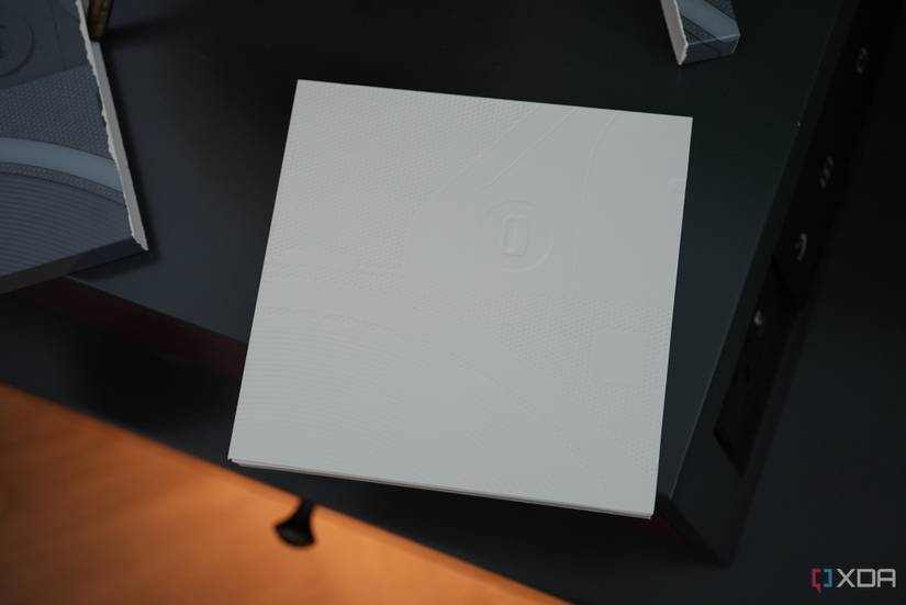 The white box inside the Nothing packaging sleeve