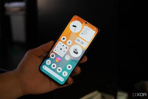 Nothing OS homescreen