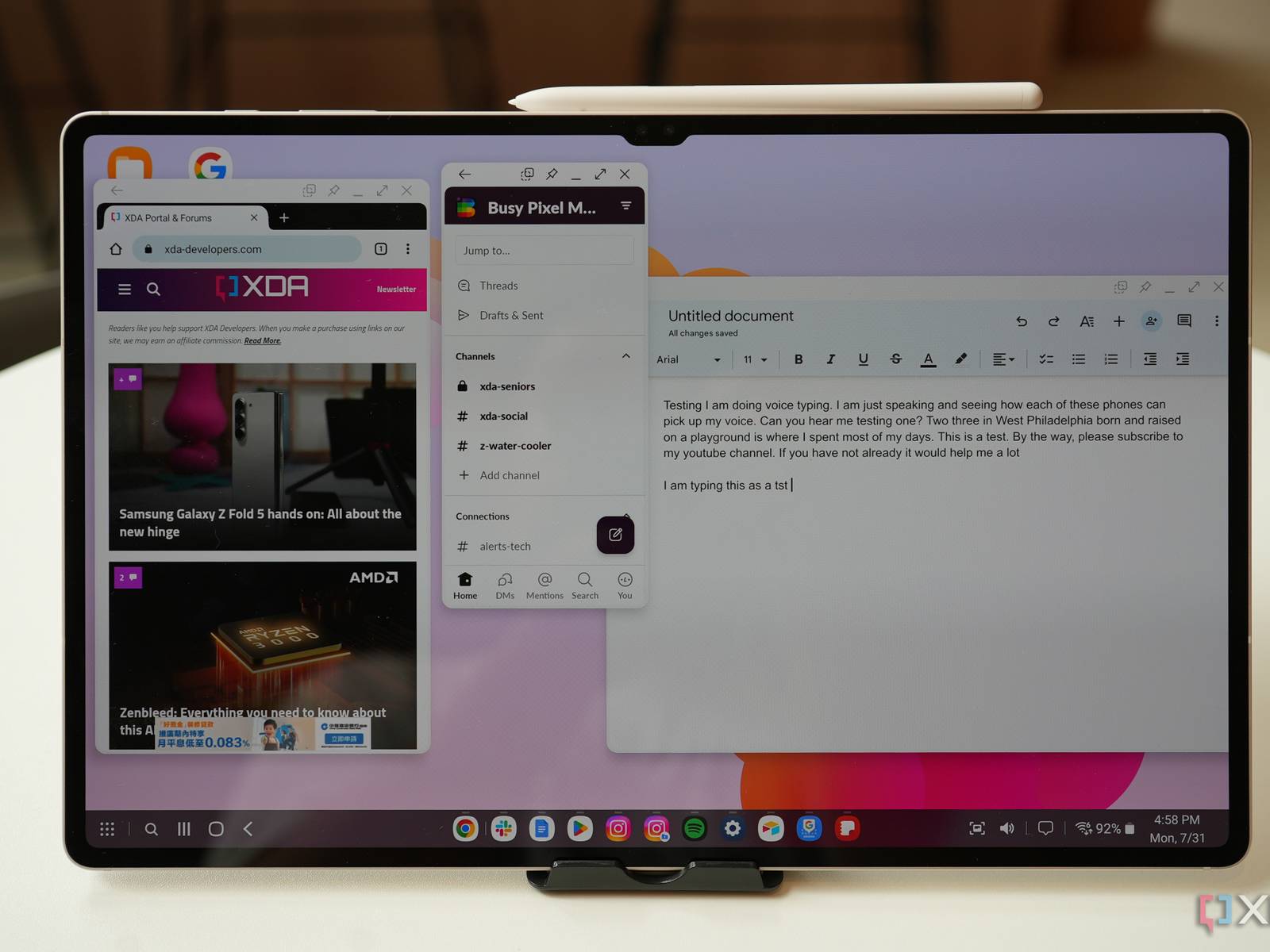 Samsung Galaxy Tab S9 Ultra review: The best tablet at multitasking