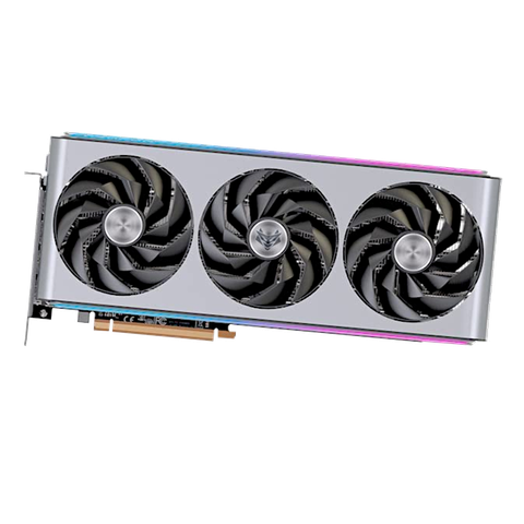White render of Sapphire Nitro+ Radeon RX 7900 XTX  graphics card