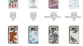 Casetify's selection of artwork