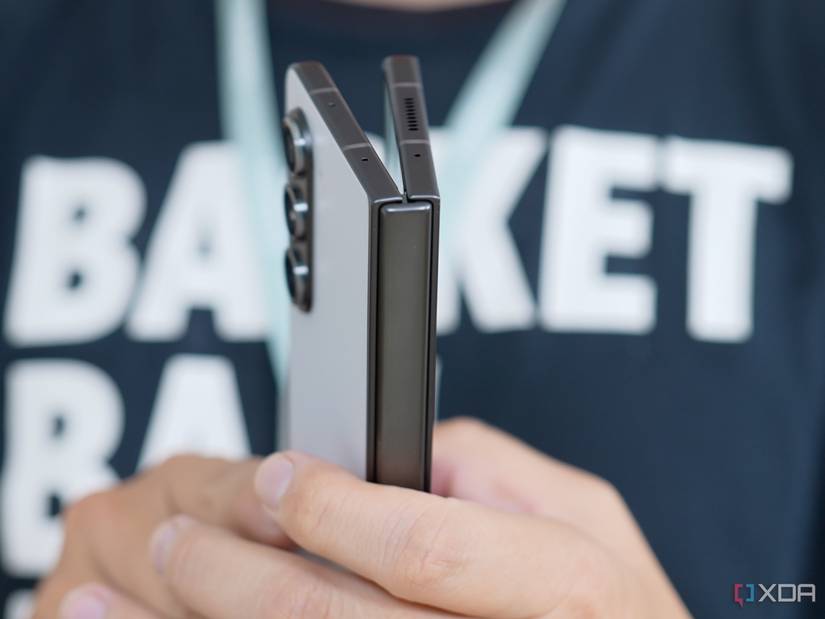 The Z Fold 5's hinge still feels the best of all foldables. 