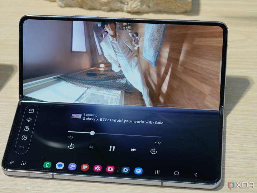 The Galaxy Z Fold 5's software