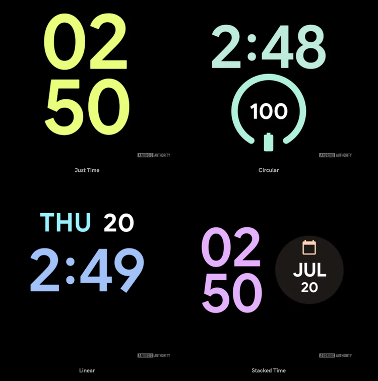 Pixel Watch 2 accessible watch face 