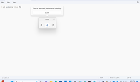 Voice Typing in Windows 11
