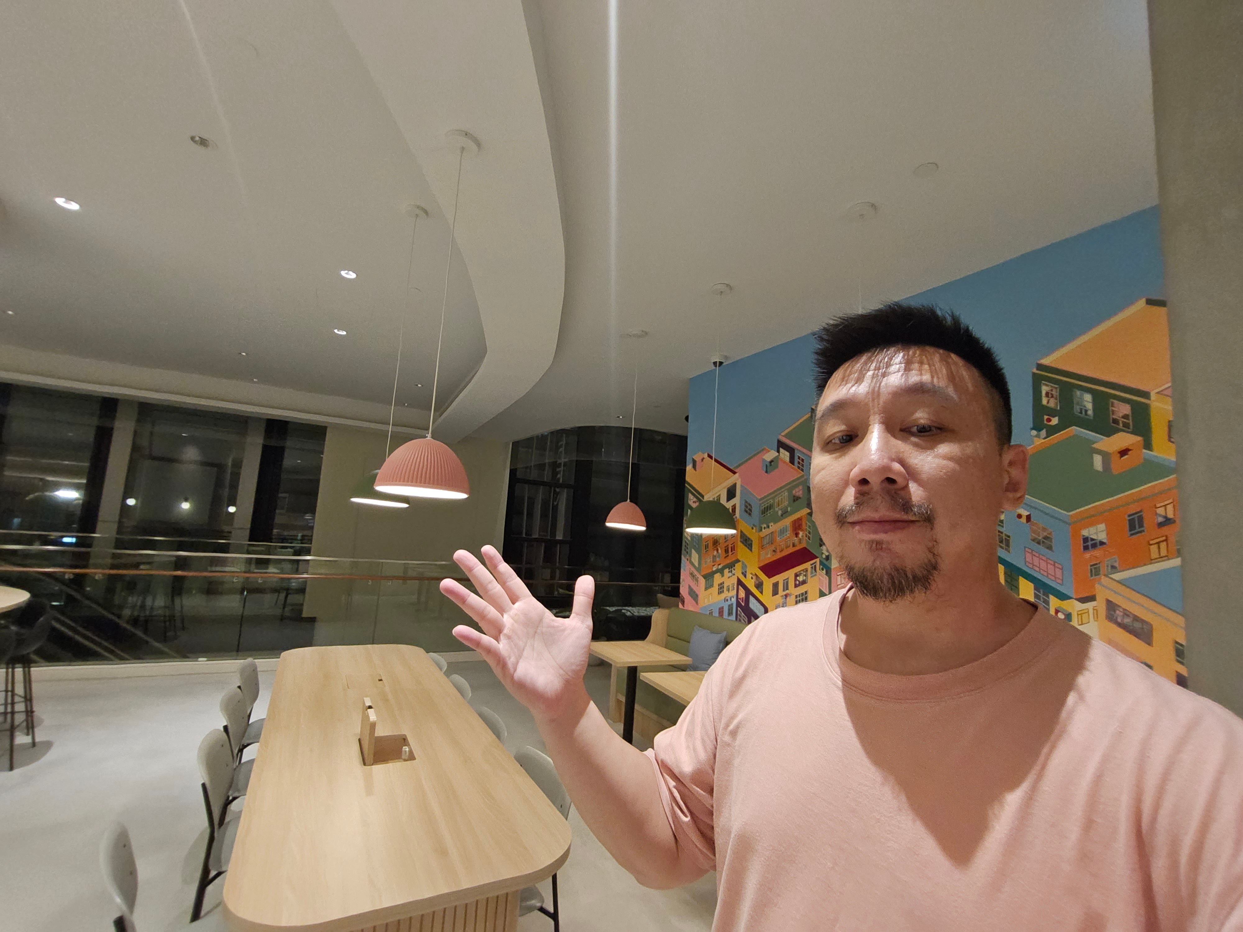 Tab S9 Ultra front-facing ultra-wide camera