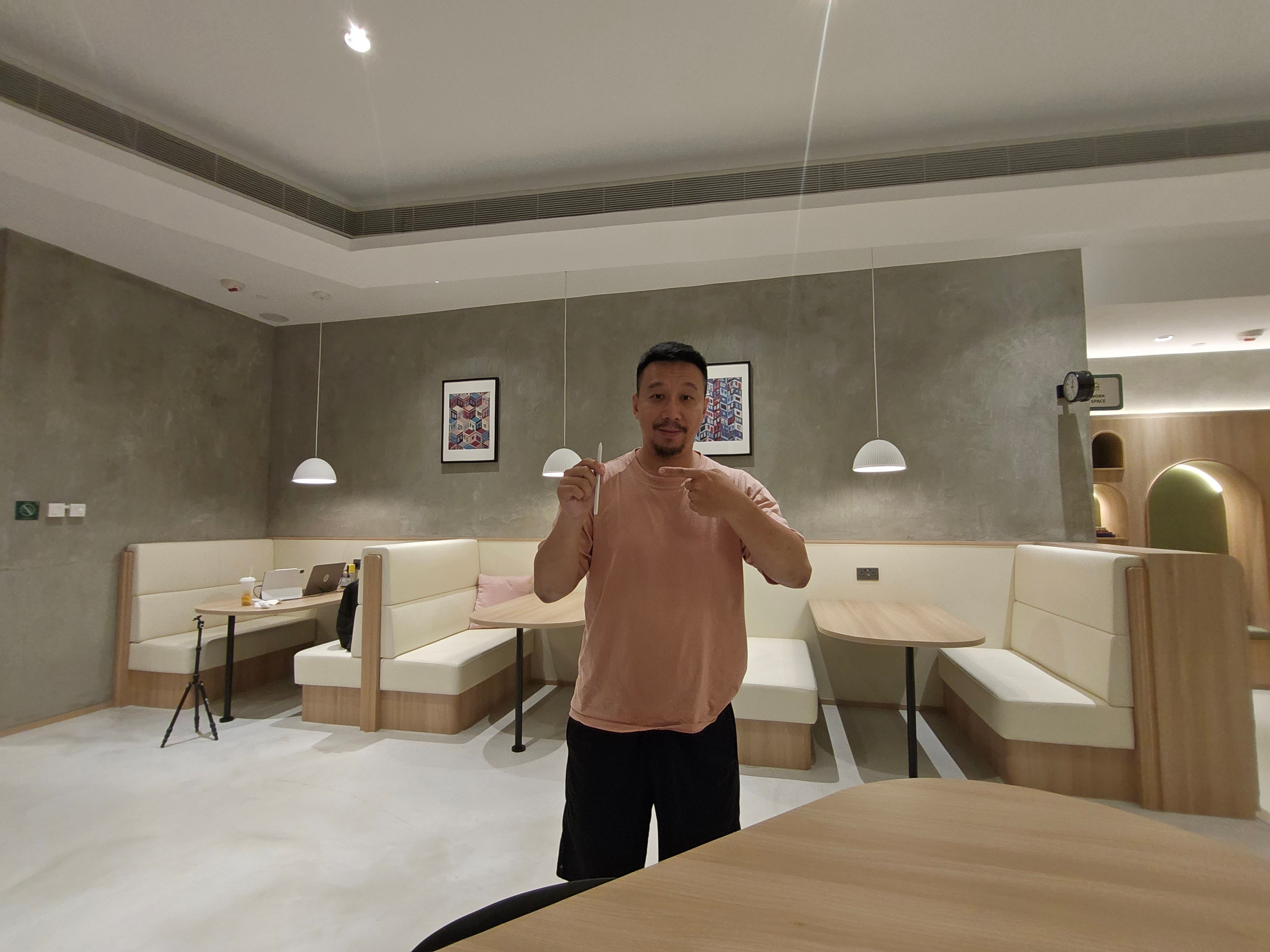 Tab S9 Ultra front-facing ultra-wide camera