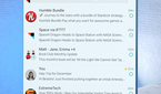 Screenshot of Blue Mail on Play Store