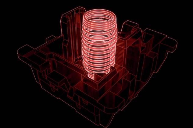 Cherry MX2A spring diagram