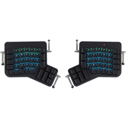ErgoDox EZ ergonomic keyboard black color