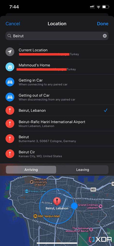 How to receive geofence alerts through location-aware reminders on iOS ...