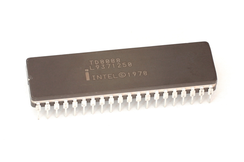 Intel 8088 CPU.