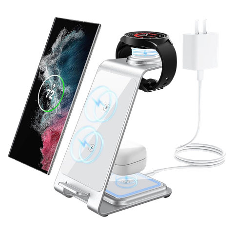 Lekoye 3-in-1 Wireless Charging Station