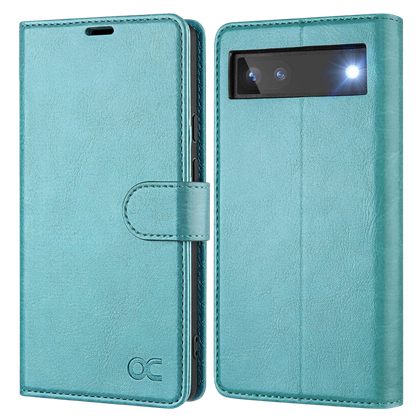 Ocase Leather Folio for Pixel 6a