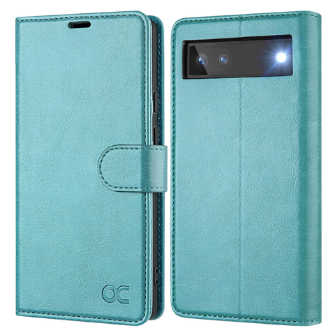 Ocase Leather Folio for Pixel 6a