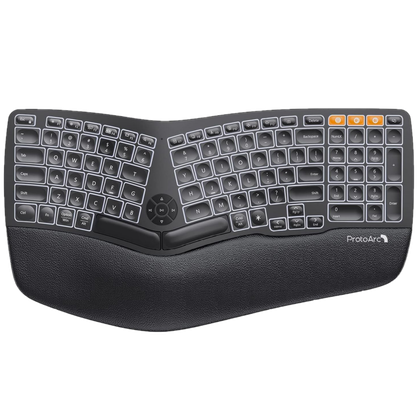 ProtoArc EK01 Wireless ergonomic keyboard black color
