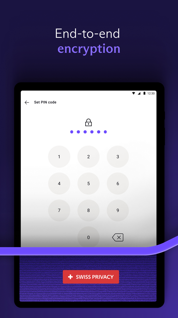 Screenshot of Proton Mail on Play Store