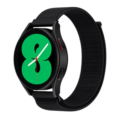 A render showing the Samsung Galaxy Watch 4 model in black color.