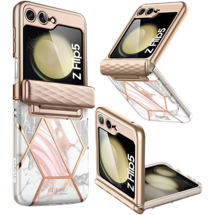 A render showing the i-Blason Cosmo case for Samsung Galaxy Z Flip 5.