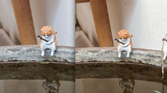 Fold 5 3X zoom image (left) and Pixel Fold 5 X zoom image (right), cropped to about the same size.